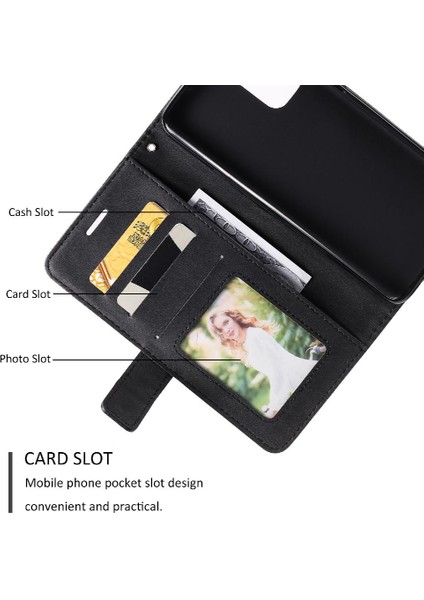 Oppo Case 5 Pro 5g Pu Deri Manyetik Darbeye Cüzdan Flip Için Kılıf (Yurt Dışından) modelleri
