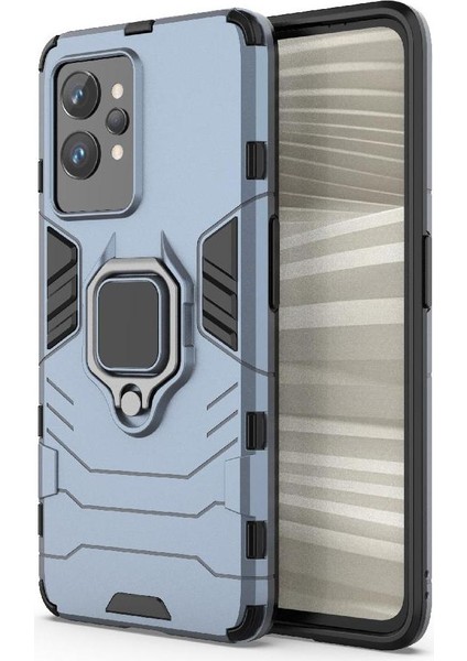 Realme Gt 2 Pro Kickstand Darbeye Kapak Için Kılıf 360 &deg; Dönen Halka Damla (Yurt Dışından)