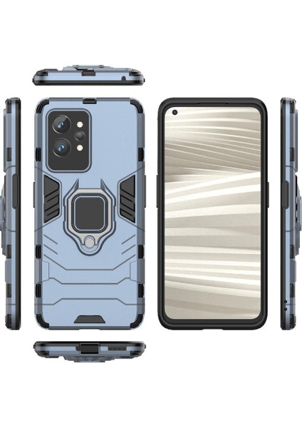 Realme Gt 2 Pro Kickstand Darbeye Kapak Için Kılıf 360 &deg; Dönen Halka Damla (Yurt Dışından) fırsatları