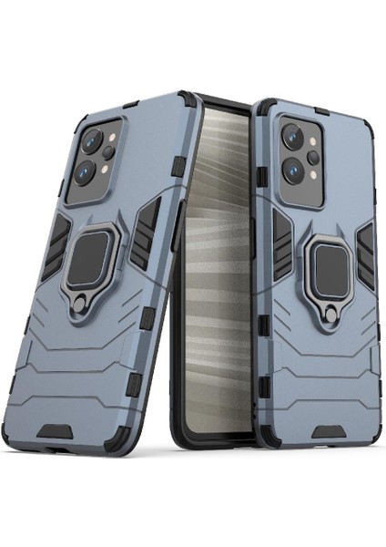 Realme Gt 2 Pro Kickstand Darbeye Kapak Için Kılıf 360 &deg; Dönen Halka Damla (Yurt Dışından) indirimleri