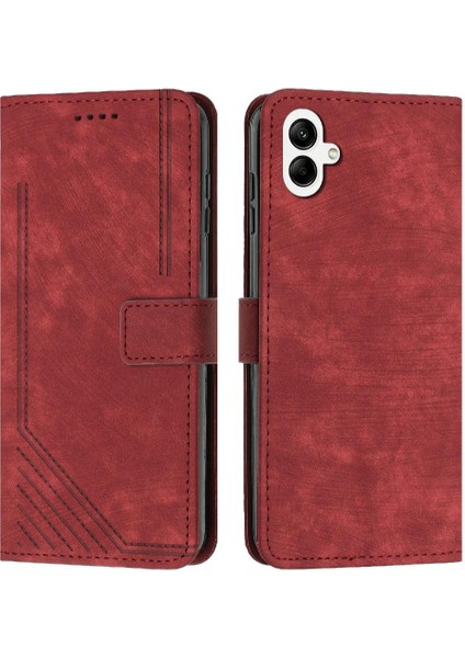 Uyumlu Samsung A04E/F04 Cüzdan Kılıf (Yurt Dışından)