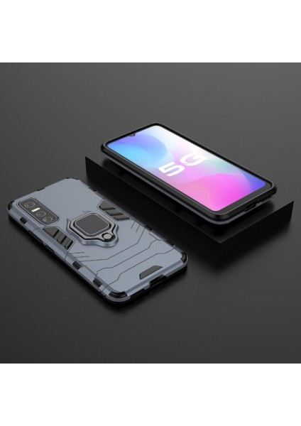 Vıvo Y73S Kickstand Darbeye Kapak Askeri Damla Koruma Için Kılıf (Yurt Dışından) fiyatları