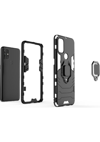 Oneplus Nord N10 5g Darbeye Kapak Için Kılıf 360 &deg; Dönen Halka Askeri (Yurt Dışından) indirimleri