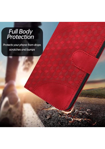 Infinix Not 30 5g Için Kılıf Pu Deri Kapak Çevirin Darbeye Deri Kılıf (Yurt Dışından)