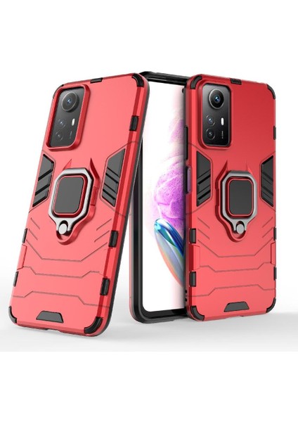 Xiaomi Redmi NOTE12S 4g Için Kılıf 360 &deg; Dönen Halka Darbeye Kapak Damla (Yurt Dışından)