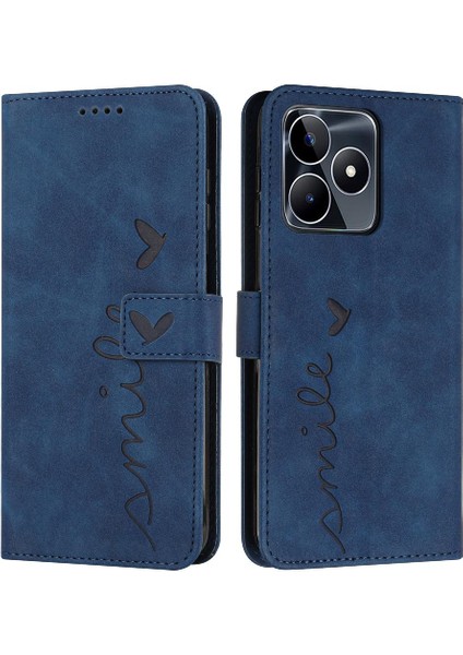 Uyumlu Oppo Realme C35/NARZO 50A Başbakan 4g Cüzdan Kılıf (Yurt Dışından)
