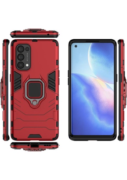 Oppo Oppo 5 Pro Askeri Damla Koruma Darbeye Kapak Halkası Için Kılıf (Yurt Dışından) fırsatları