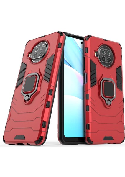 Xiaomi 10T Lıte Için Kickstand Darbeye Kapak Askeri Bırak Yüzük (Yurt Dışından) fırsatları
