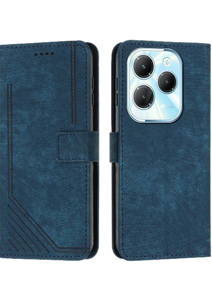 Infinix Sıcak 40 Pu Deri Kart Ekleme Darbeye Kapak Için Kılıf (Yurt Dışından)