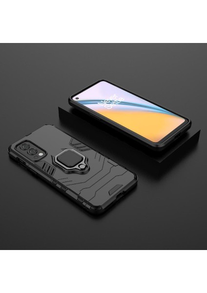 Oneplus Nord 2 5g Için Kılıf 360 &deg; Dönen Halka Askeri Damla Koruma (Yurt Dışından) fırsatları