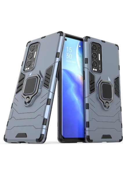 Oppo Case 5 Pro Artı 360 &deg; Dönen Halka Darbeye Kapak Kickstand Için Kılıf (Yurt Dışından)