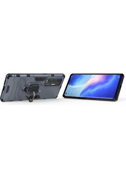 Oppo Case 5 Pro Artı 360 &deg; Dönen Halka Darbeye Kapak Kickstand Için Kılıf (Yurt Dışından) fırsatları