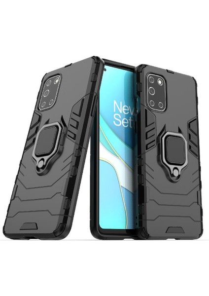 Oneplus 8t Kickstand Için Kılıf 360 &deg; Dönen Halka Askeri Damla Koruma (Yurt Dışından)