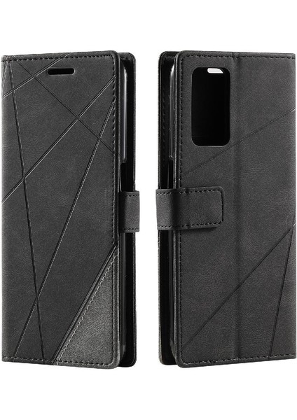 Oppo A54 4G/A16/CASE 5g Manyetik Pu Deri Cüzdan Flip Folio Kart Için Kılıf (Yurt Dışından)