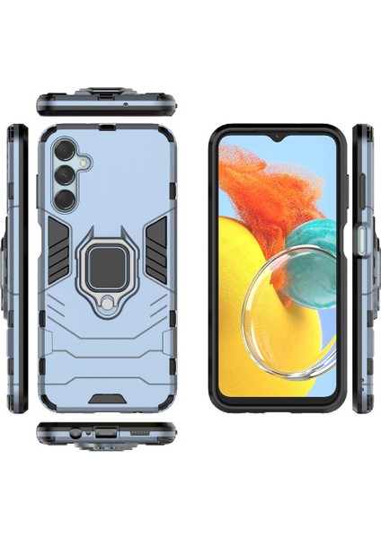 Samsung Galaxy M14 360 &deg; Dönen Halka Askeri Damla Koruma Için Kılıf (Yurt Dışından) fiyatları