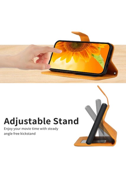 Kart Yuvası Standı Cüzdan ile Xiaomi 14 Pro Kickstand Koruyucu Kılıf (Yurt Dışından)