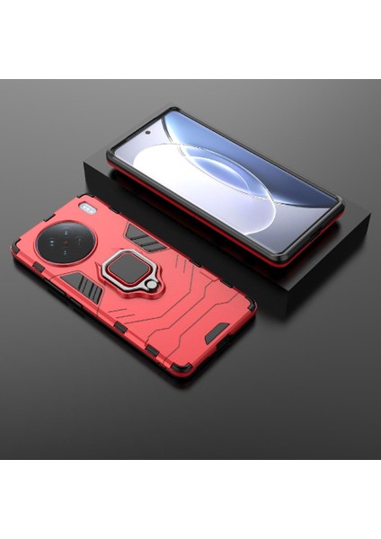 Vıvo X90 5g Için Kılıf 360 &deg; Dönen Halka Darbeye Kapak Kickstand Askeri (Yurt Dışından) fırsatları