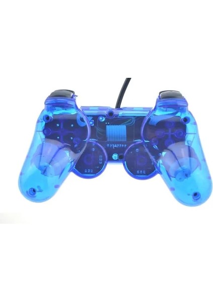 Yeşil Kablolu Bağlantı Gamepad Çift Titreşim Oyun Denetleyicisi Kolu Ps2 Tablet Pc Akıllı Tv Kutusu Için Uygun (Yurt Dışından)