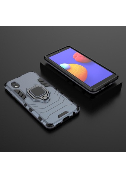 Samsung Galaxy A01 Çekirdek Darbeye Kapak Için Kılıf Kickstand Askeri Damla (Yurt Dışından) fırsatları