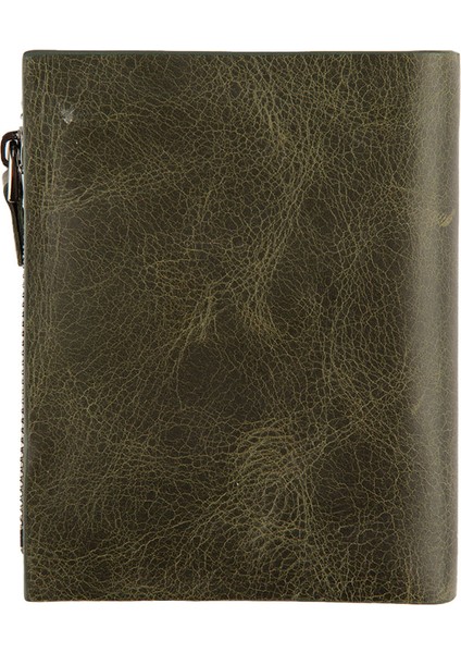 Hakiki Deri Erkek Cüzdan Crazy Yeşil C257-07 fiyatları