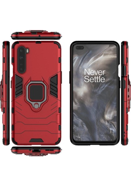 Oneplus Nord 360 &deg; Dönen Halka Askeri Damla Koruma Kapağı Için Kılıf (Yurt Dışından) modelleri
