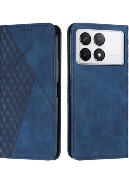 Xiaomi Poco X6 Pro Kart Ekleme Pu Deri Tam Koruma Için Kılıf (Yurt Dışından)