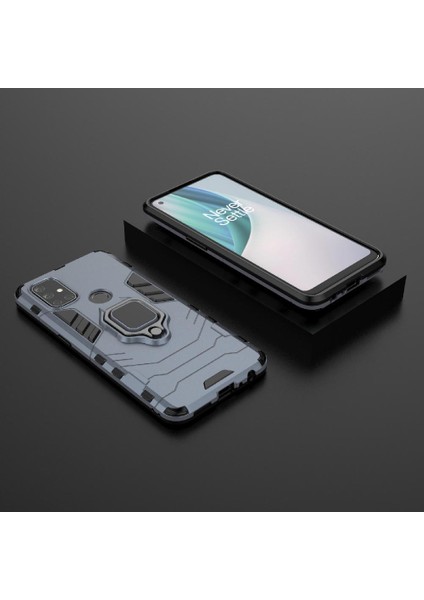 Oneplus Nord N10 5g Darbeye Kapak Için Kılıf 360 &deg; Dönen Halka Askeri (Yurt Dışından) modelleri