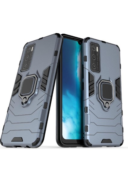 Vıvo V20 Se Kickstand Darbeye Kapak Için Kılıf Askeri Damla Koruma (Yurt Dışından) fiyatları
