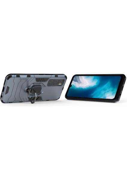 Vıvo V20 Se Kickstand Darbeye Kapak Için Kılıf Askeri Damla Koruma (Yurt Dışından) modelleri