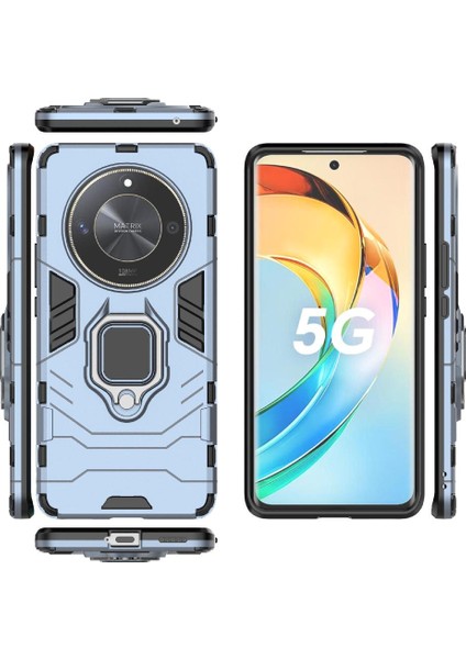 Onur Için Kılıf Sihirli 6 Lite Kickstand 360 &deg; Dönen Halka Darbeye Kapak (Yurt Dışından) modelleri