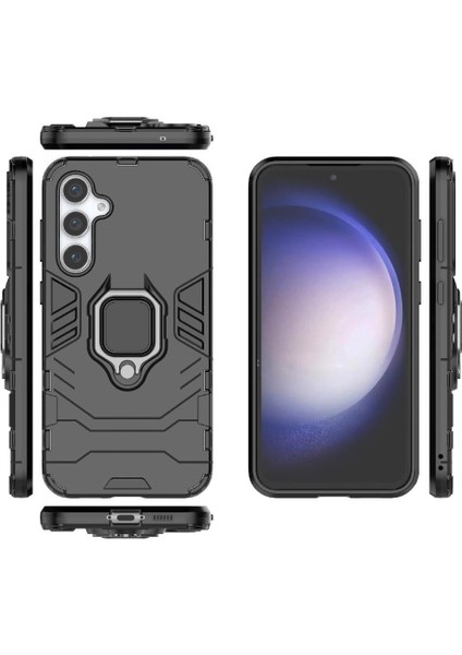 Samsung Galaxy S23 Fe 5g Kickstand Askeri Damla Koruma Kapağı (Yurt Dışından) modelleri