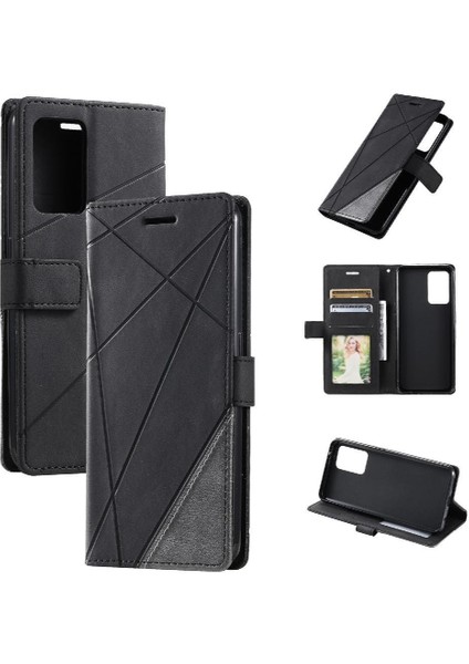 Oppo Bulmak Için Kılıf X5 Lite Darbeye Cüzdan Flip Folio Pu Deri Kart (Yurt Dışından)