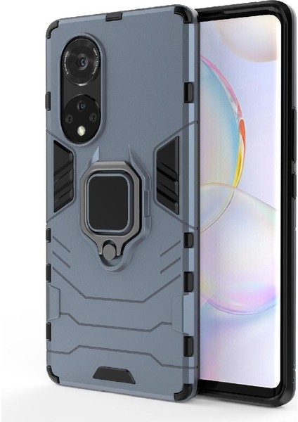 Onur Için Kılıf 50 Pro 5g 360 &deg; Dönen Halka Kickstand Askeri Damla Kapak (Yurt Dışından) indirimleri