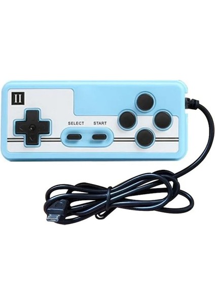 Sky Blue-Video Oyun Konsolları USB Mikro Adaptör Oyun Konsolu Denetleyici Gamepad (Yurt Dışından)