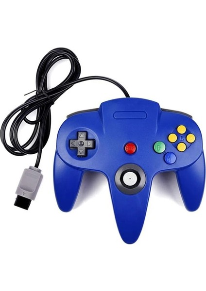 Gc Kırmızı Kablolu N64 Gamepad Joypad Oyun Joystick Gamecube Mac Gamepad Pc Oyun Denetleyicisi Için (Yurt Dışından)
