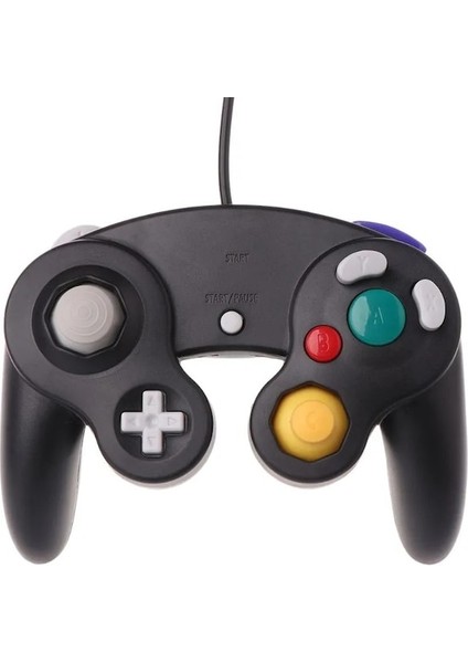W-Ngc Kablolu Oyun Denetleyicisi Gamecube Gamepad, Gc Bağlantı Noktalı Wıı Video Oyun Konsolu Kontrolü Için (Yurt Dışından)