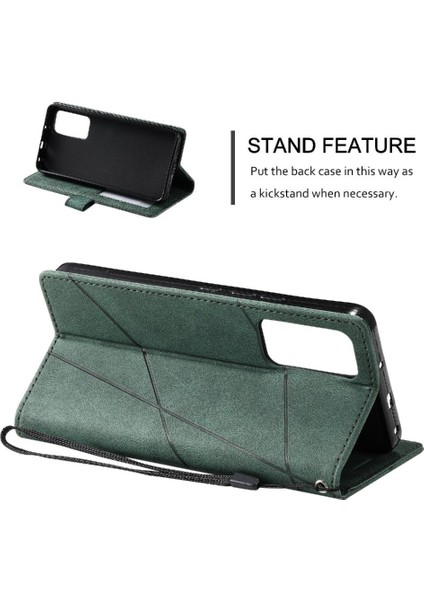 Xiaomi 12 Lite Için Kılıf Kart Tutucu Kickstand Manyetik Darbeye Cüzdan (Yurt Dışından)