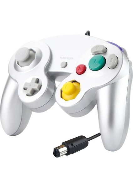Kırmızı-Ngc Denetleyici Konsolu Için Kablolu El Joystick Nintend Ngc Controle Gamepad Için (Yurt Dışından)
