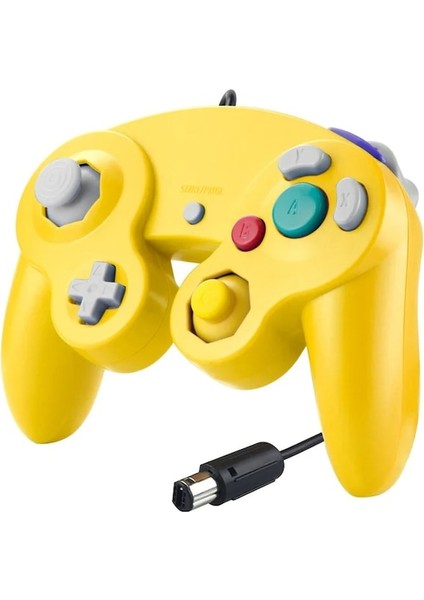 Kırmızı-Ngc Denetleyici Konsolu Için Kablolu El Joystick Nintend Ngc Controle Gamepad Için (Yurt Dışından)