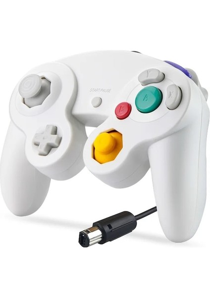 Kırmızı-Ngc Denetleyici Konsolu Için Kablolu El Joystick Nintend Ngc Controle Gamepad Için (Yurt Dışından)