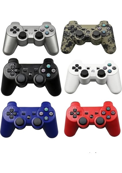 Sony Playstation 3 Controle Için Play Station 3 Joystick Uzaktan Kumandası Için Sony Ps3 Gamepad Için Mavi Kablosuz Bluetooth Denetleyicisi (Yurt Dışından)