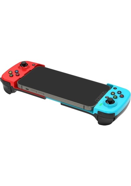 Mavi-Kablosuz Bluetooth Oyun Denetleyicisi Teleskopik Gamepad Joystick Samsung Xiaomi Huawei Android Iphone Uyumlu ile Şarj Kablosu (Yurt Dışından)