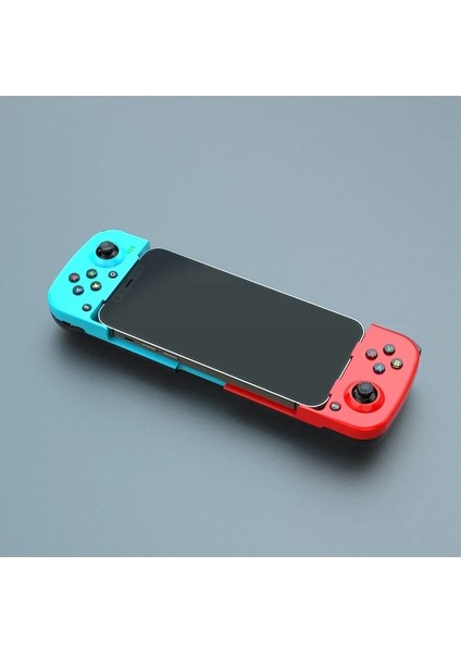 Mavi-Kablosuz Bluetooth Oyun Denetleyicisi Teleskopik Gamepad Joystick Samsung Xiaomi Huawei Android Iphone Uyumlu ile Şarj Kablosu (Yurt Dışından)