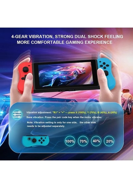 Nintendo Anahtarı Için Beyaz Kablosuz Joypad Denetleyici OLED Oyun Konsolu L/r Kolu Kavrama 6 Eksenli Gyro Uyandırma Ekranları Fonksiyonu (Yurt Dışından) fırsatları