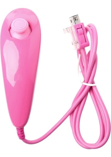 Açık Mavi-Nunchuck Nunchuk Video Oyunu Denetleyicisi Nintendo Wii Konsolu Için Uzaktan 5 Renk (Yurt Dışından) indirimleri