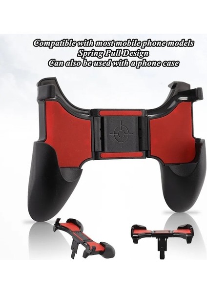W1-S-01 Cep Telefonu Oyun Denetleyicisi Pubg Amaç Çekim Için Gamepad Joystick Iphone Uyumlu Xiaomi Shooter Oyun Kavrama Aux Düğme Kolu (Yurt Dışından) fiyatları