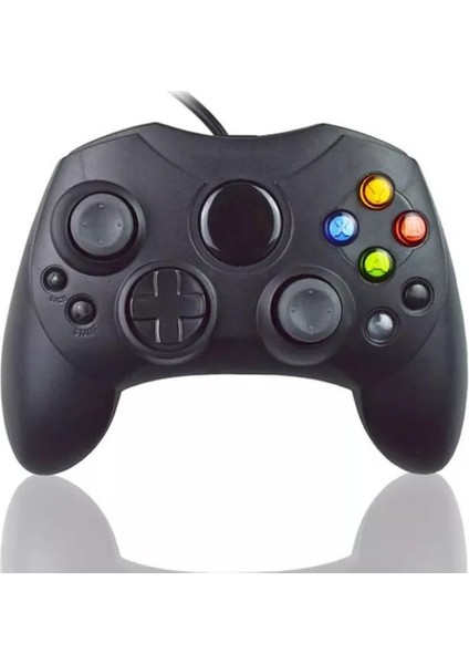 Xbox Eski Nesil Joystick Için Siyah Kablolu Kumanda Xbox Konsolu Için Eski Gamepad (Yurt Dışından)