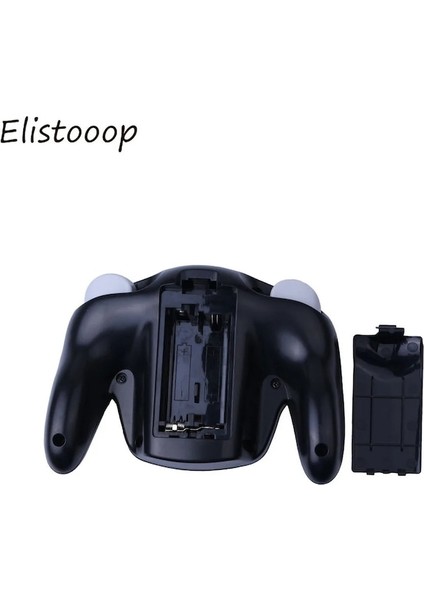 Siyah-Kablosuz Joystick Gamepad 2.4 Ghz Gamepad Nintendo Gamecube Kablosuz Denetleyici Ngc Wii Için (Yurt Dışından)