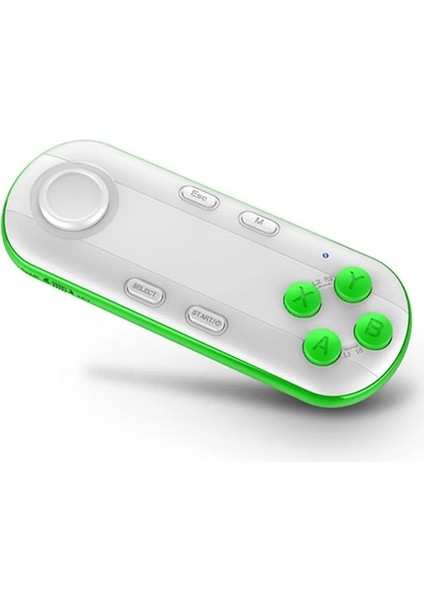 Beyaz Oyun Gamepad Joystick Uzaktan Vr Denetleyici Cep Telefonu Bluetooth Uyumlu Kablosuz Selfie Kolu Android Oyunu Için Uyumlu (Yurt Dışından)