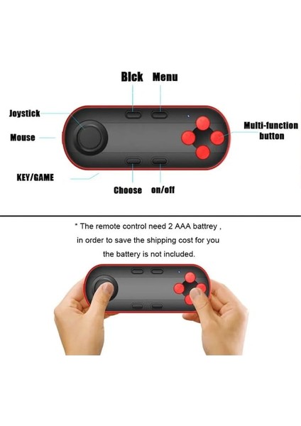 Beyaz Oyun Gamepad Joystick Uzaktan Vr Denetleyici Cep Telefonu Bluetooth Uyumlu Kablosuz Selfie Kolu Android Oyunu Için Uyumlu (Yurt Dışından) modelleri